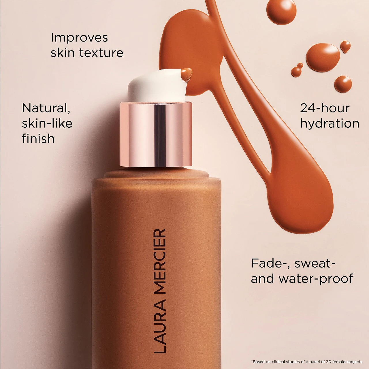 Laura Mercier - Real Flawless Weightless Perfecting Waterproof Foundation - 2N1 CASHEW