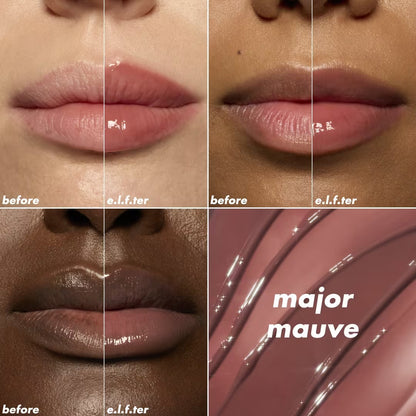 e.l.f - Glow Reviver Plumping Lip Oil - MAJOR MAUVE