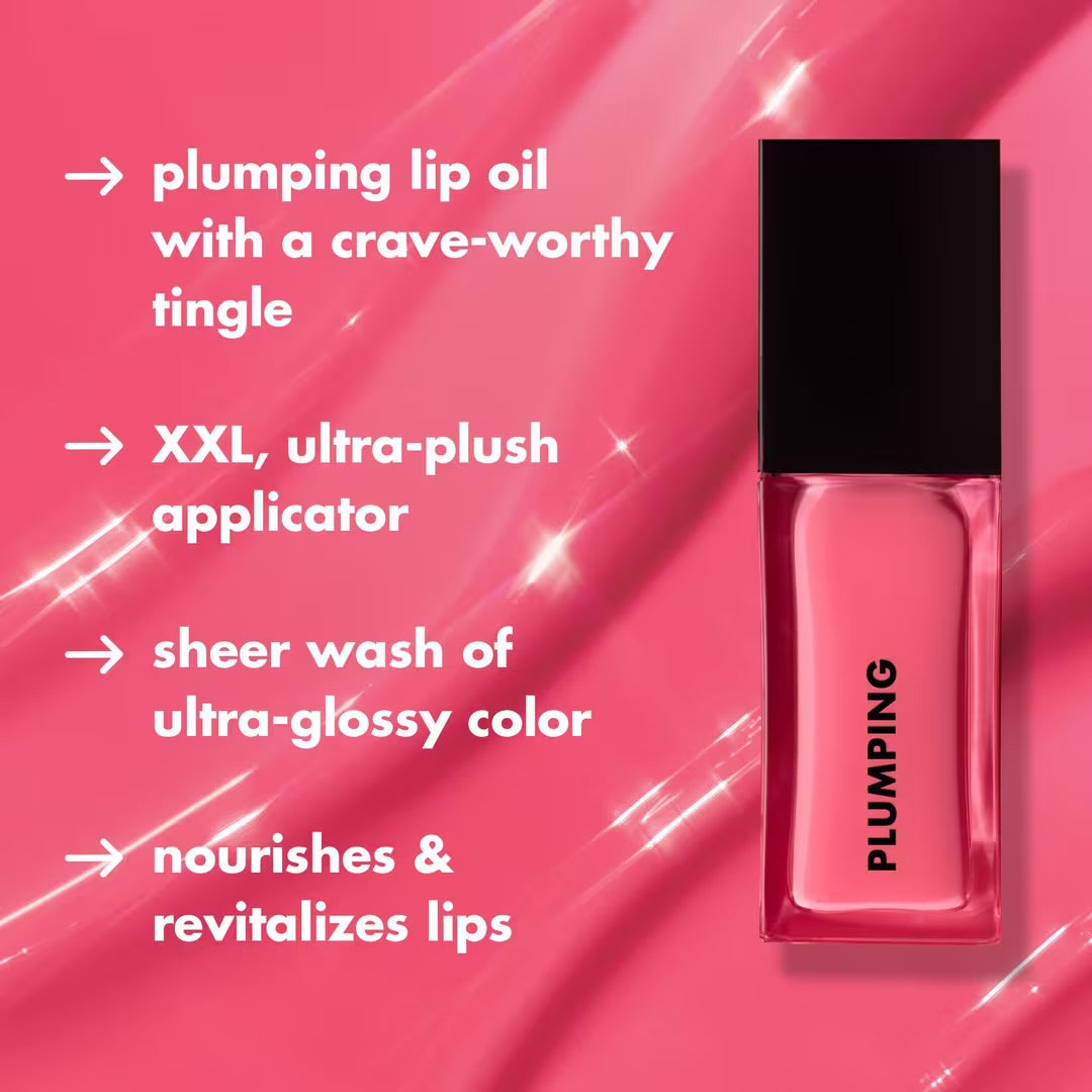 e.l.f - Glow Reviver Plumping Lip Oil - MAJOR MAUVE