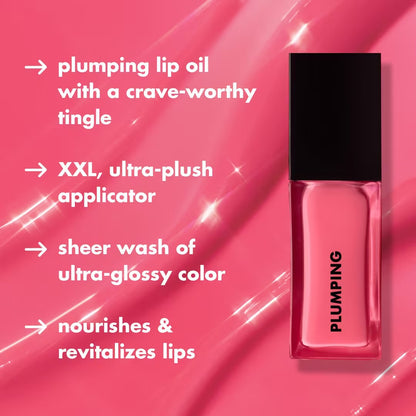 e.l.f - Glow Reviver Plumping Lip Oil - MAJOR MAUVE