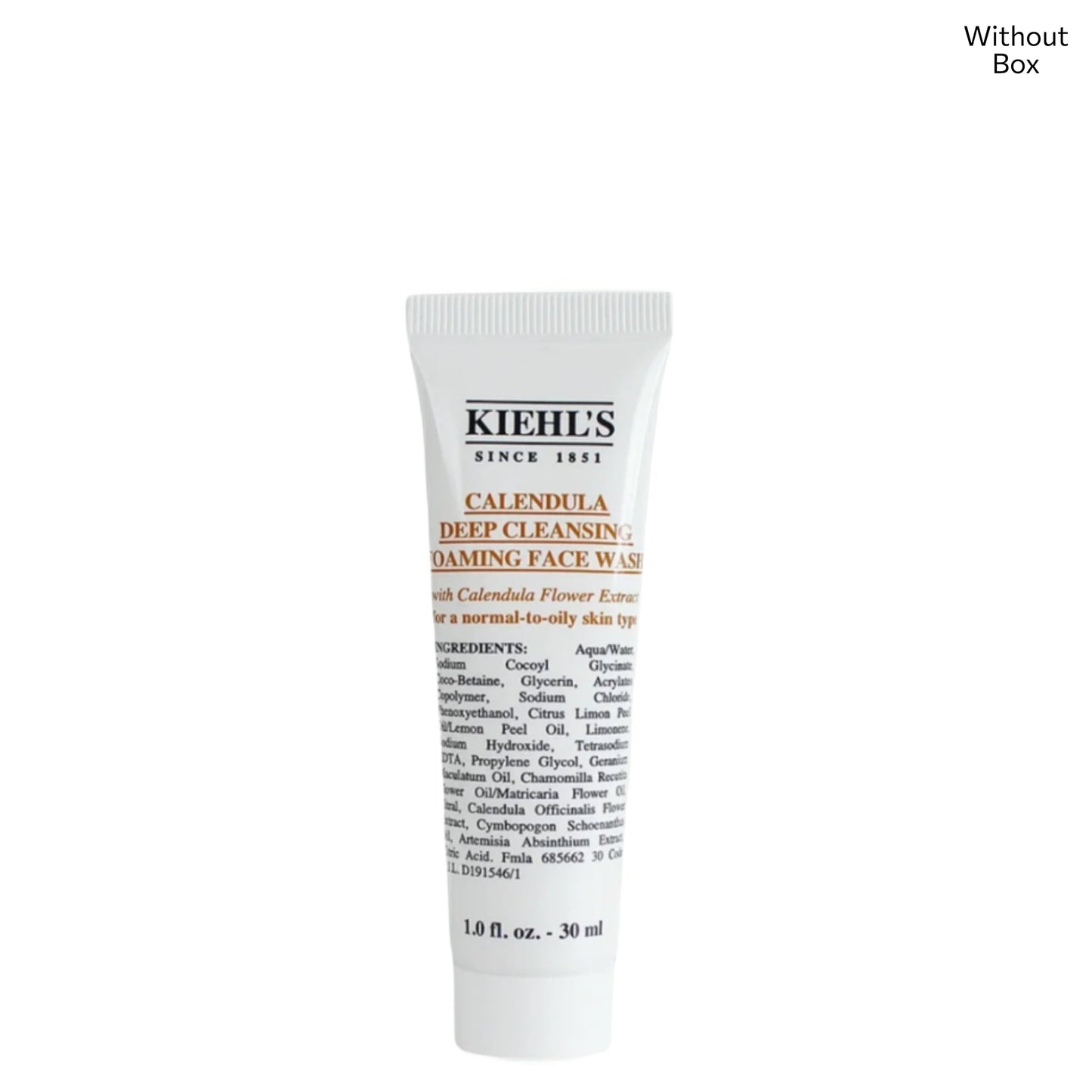 Kiehl's Calendula Deep Cleansing Foaming Face Wash - 30 ml