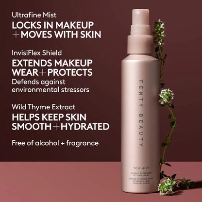 Fenty Beauty - You Mist Makeup-Extending Setting Spray