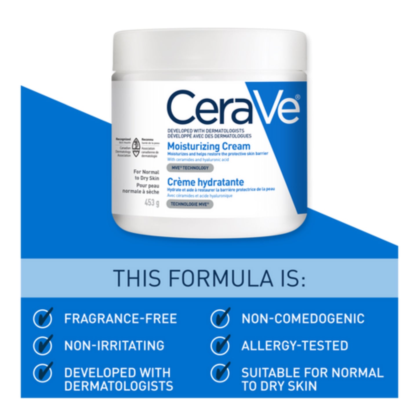 CeraVe - Moisturizing Cream - 453g