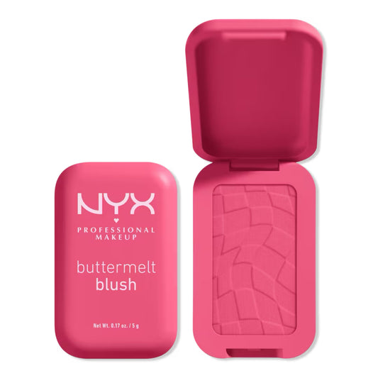 NYX Professional Makeup - Buttermelt Powder Blush - GETTING BUTTA