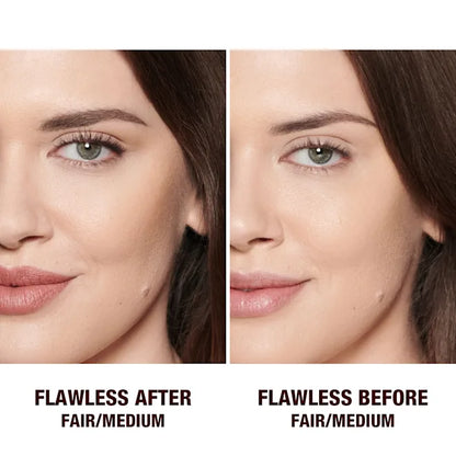 Charlotte Tilbury - Airbrush Brightening Flawless Finish Powder Mini - FAIR/MEDIUM