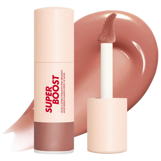 MAKE UP FOR EVER - Super Boost Moisturizing & Plumping Lip Gloss - 06 WHEREVER WALNUT