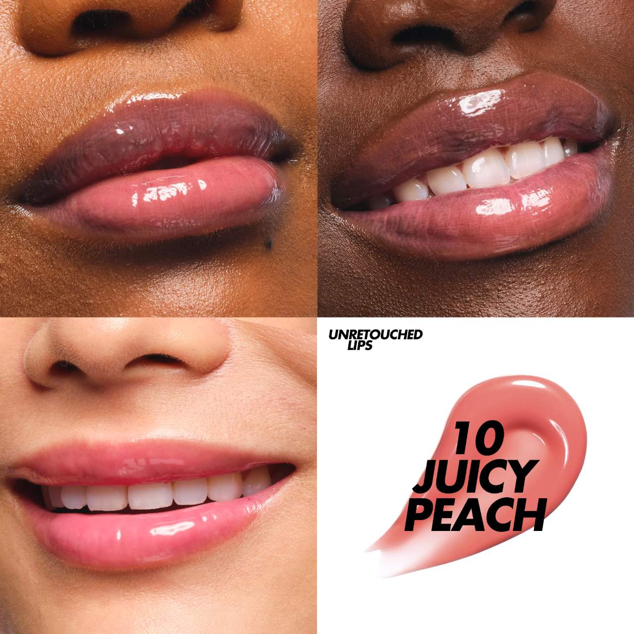MAKE UP FOR EVER - Super Boost Moisturizing & Plumping Lip Gloss - 10 JUICY PEACH