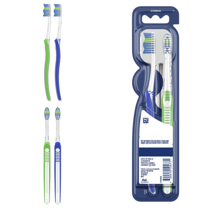 Oral-B - Advanced Clean Toothbrushes Value Packx2
