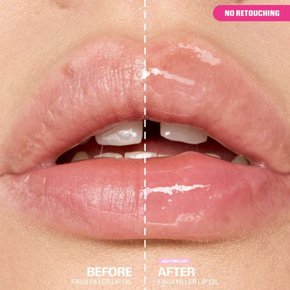 Huda Beauty - Faux Filler Ultra-Hydrating Tinted Jelly Lip Oil - JUICY PINK LADY