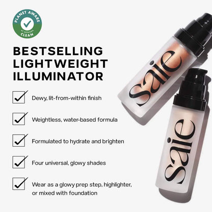Saie - Glowy Super Gel Lightweight Dewy Multipurpose Illuminator