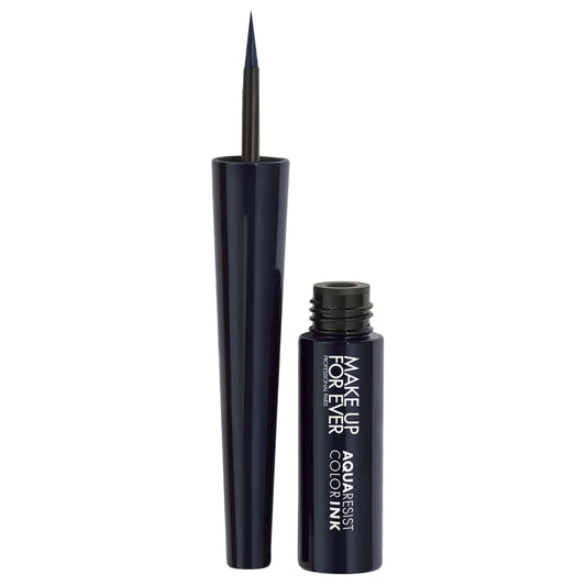 MAKE UP FOR EVER - Aqua Resist Color Ink 24HR Waterproof Liquid Eyeliner - MATTE MIDNIGHT
