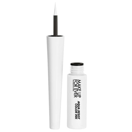 MAKE UP FOR EVER - Aqua Resist Color Ink 24HR Waterproof Liquid Eyeliner - MATTE SNOW