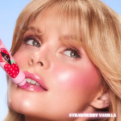 Charlotte Tilbury - Unreal Lips Healthy Glow Nectar Lip Oil - JUICYLICIOUS STRAWBERRY VANILLA