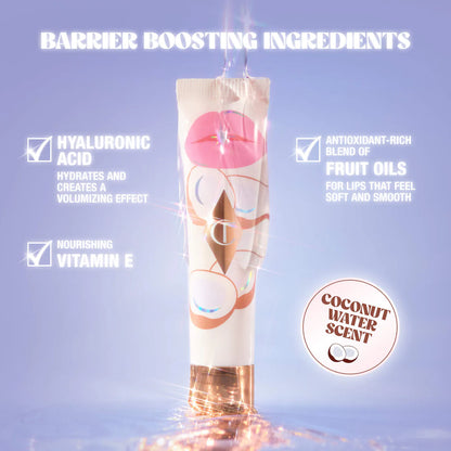 Charlotte Tilbury - Unreal Lips Healthy Glow Nectar Lip Oil - JUICYLICIOUS COCONUT WATER