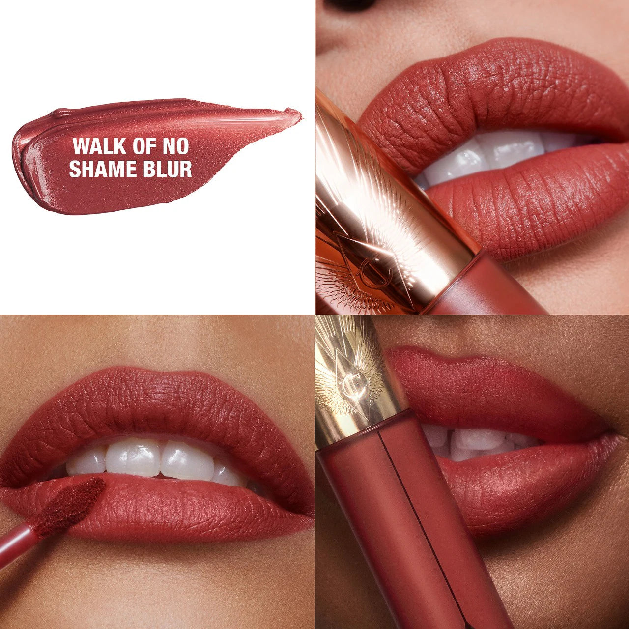 Charlotte Tilbury - Airbrush Flawless Matte Lip Blur Liquid Lipstick - WALK OF NO SHAME BLUR