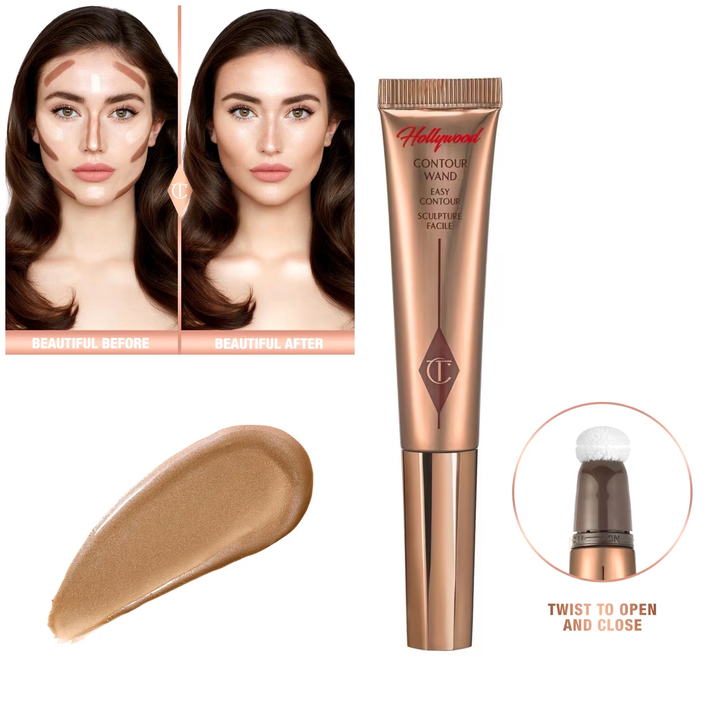 Charlotte Tilbury - Hollywood Contour Wand - FAIR/MEDIUM