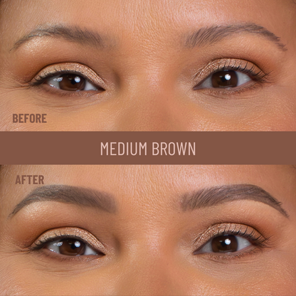 LYS Beauty - Secure Brow pencil - MEDIUM BROWN