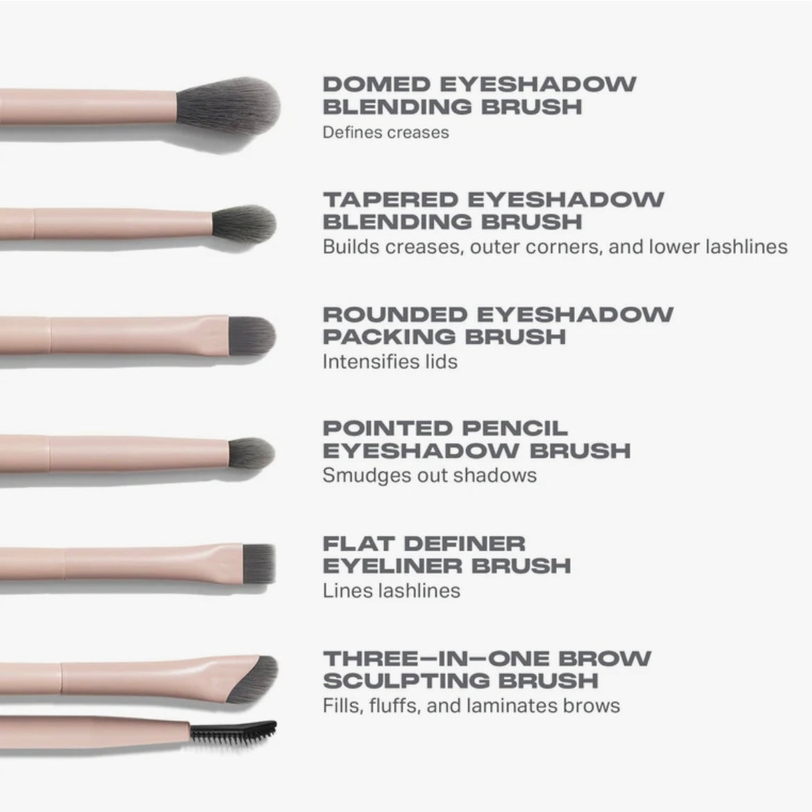 Morphe - Shaping Essentials Eye Brush Set