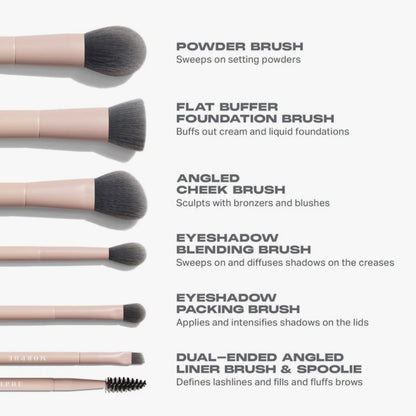 Morphe - Travel Shaping Essentials Brush Set