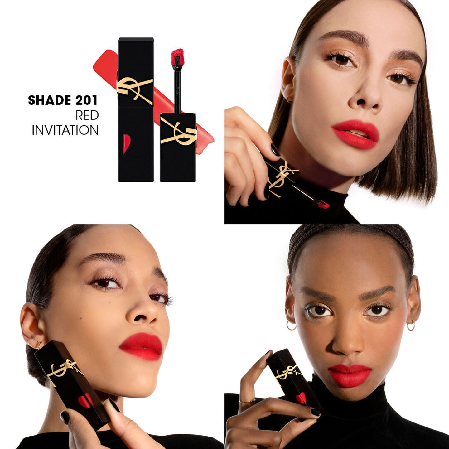 Yves Saint Laurent - The Inks Blur Lip Stain - 201 RED INVITATION