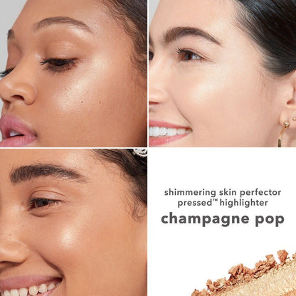 Smashbox - Smashbox X BECCA Shimmering Skin Perfector Pressed Highlighter - CHAMPAGNE POP