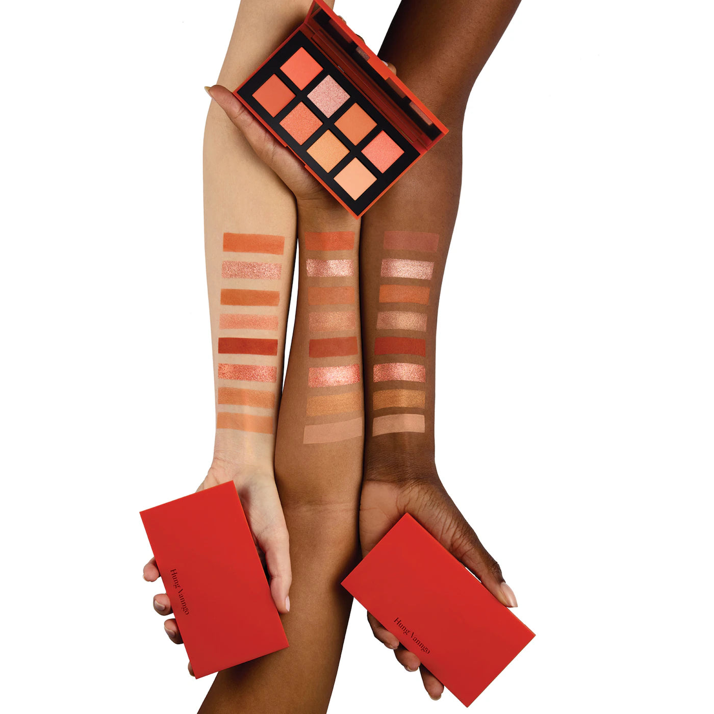 Hung Vanngo Beauty -  Color Story Eyeshadow Palette - OUTSTANDING ORANGE