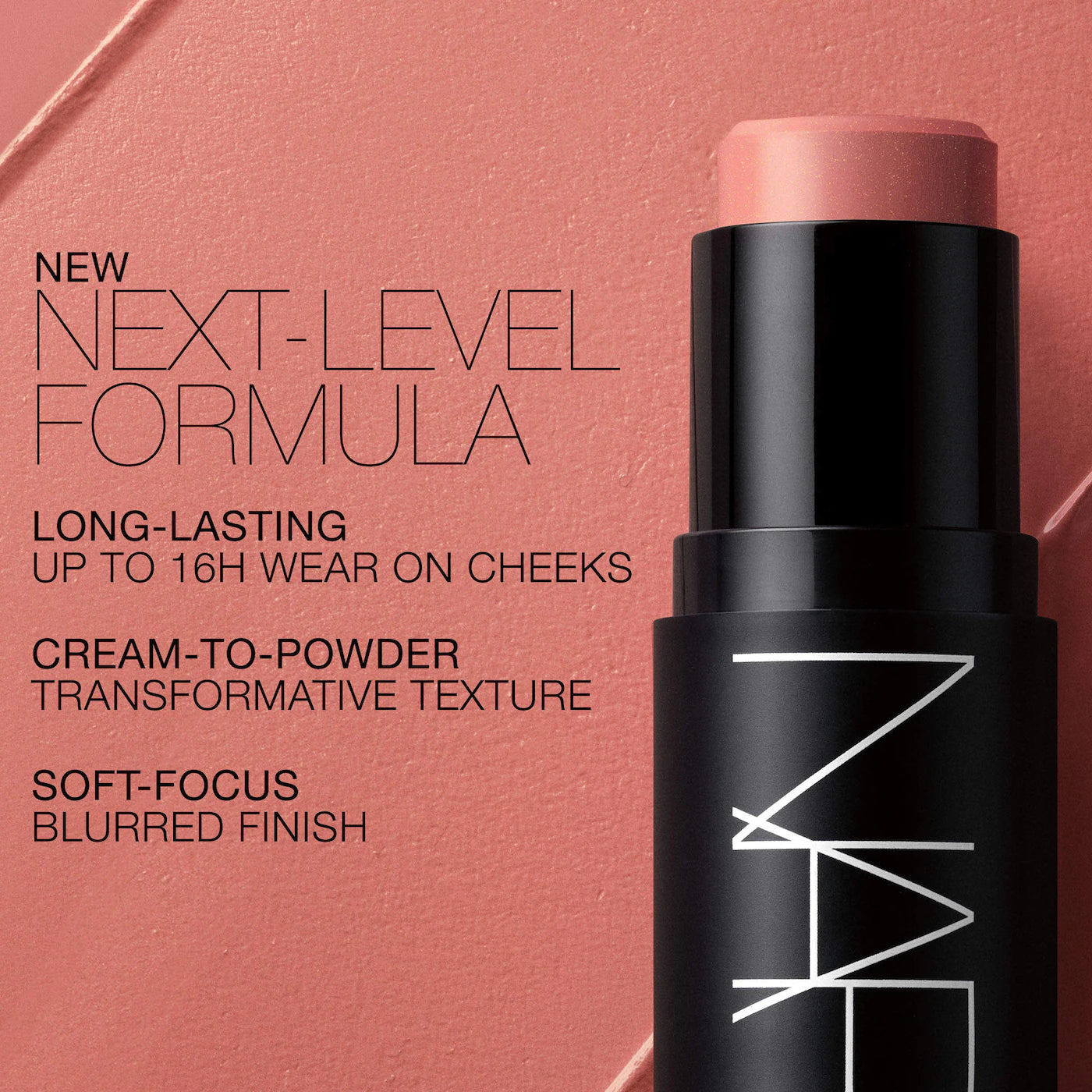 NARS - The Multiple Soft Blur Blush Stick - HOT TAKE