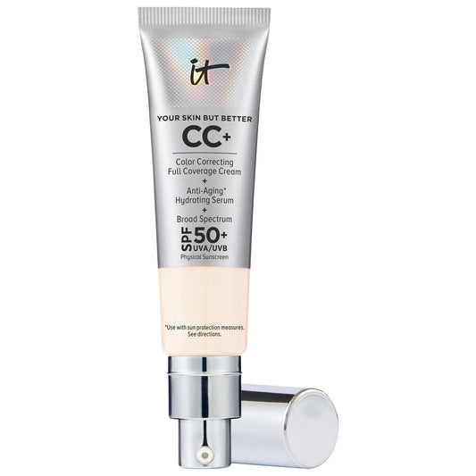 IT Cosmetics - CC+ Cream Full Coverage Color Correcting Foundation With SPF 50+ - FAIR PORCELAIN