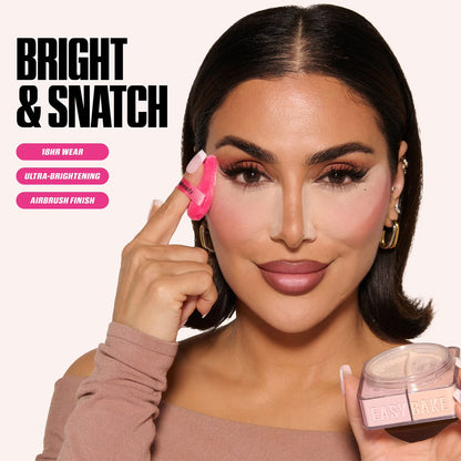 Huda Beauty - Easy Bake Loose Powder Duo - CHERRY PEACH