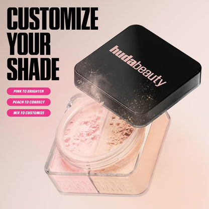 Huda Beauty - Easy Bake Loose Powder Duo - CHERRY PEACH