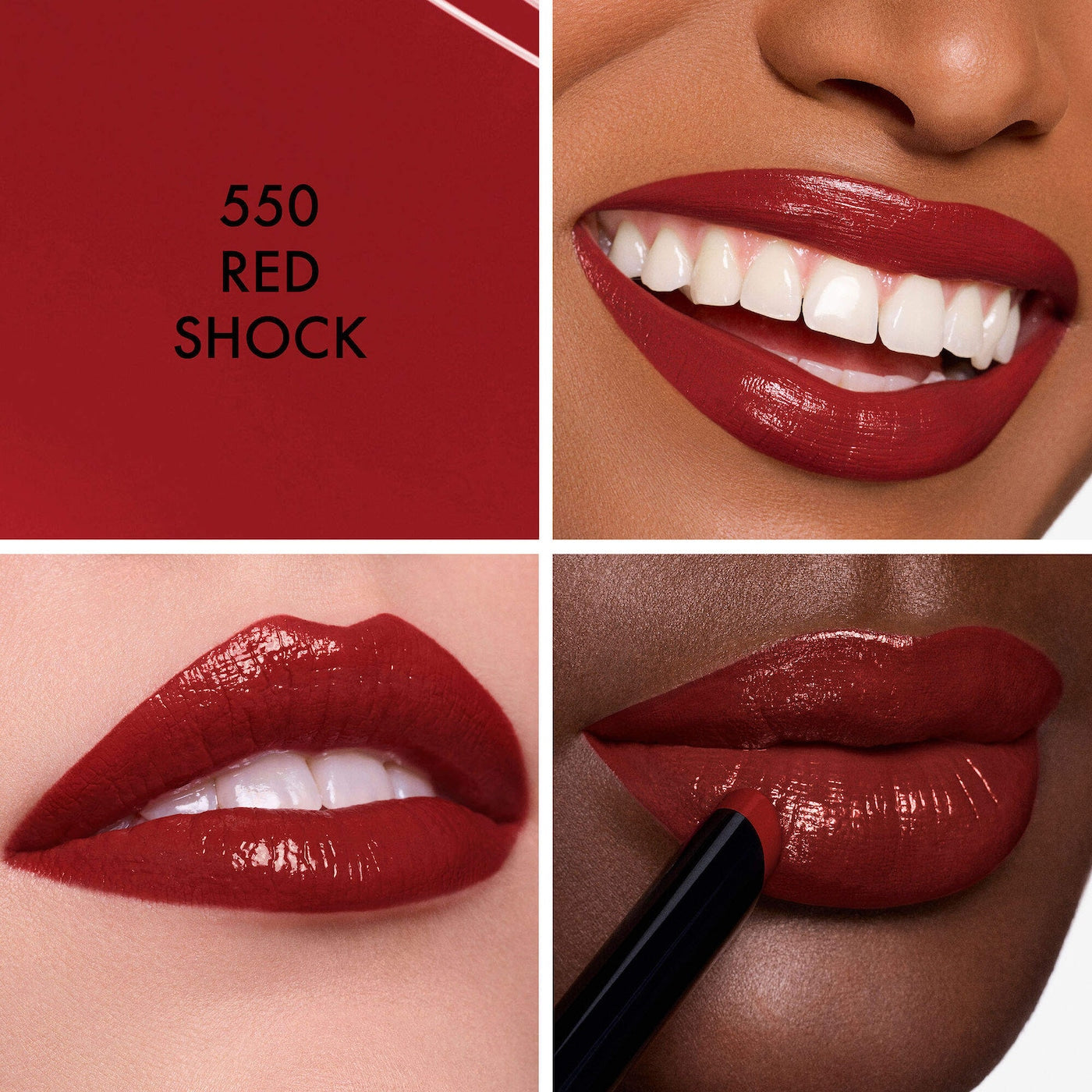 DIOR - Rouge Dior On Stage Lipstick - 550 RED SHOCK
