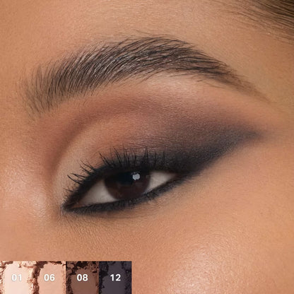 Morphe - ChromaPlus 12-Pan Eyeshadow Palette - FLICKERING SANDS