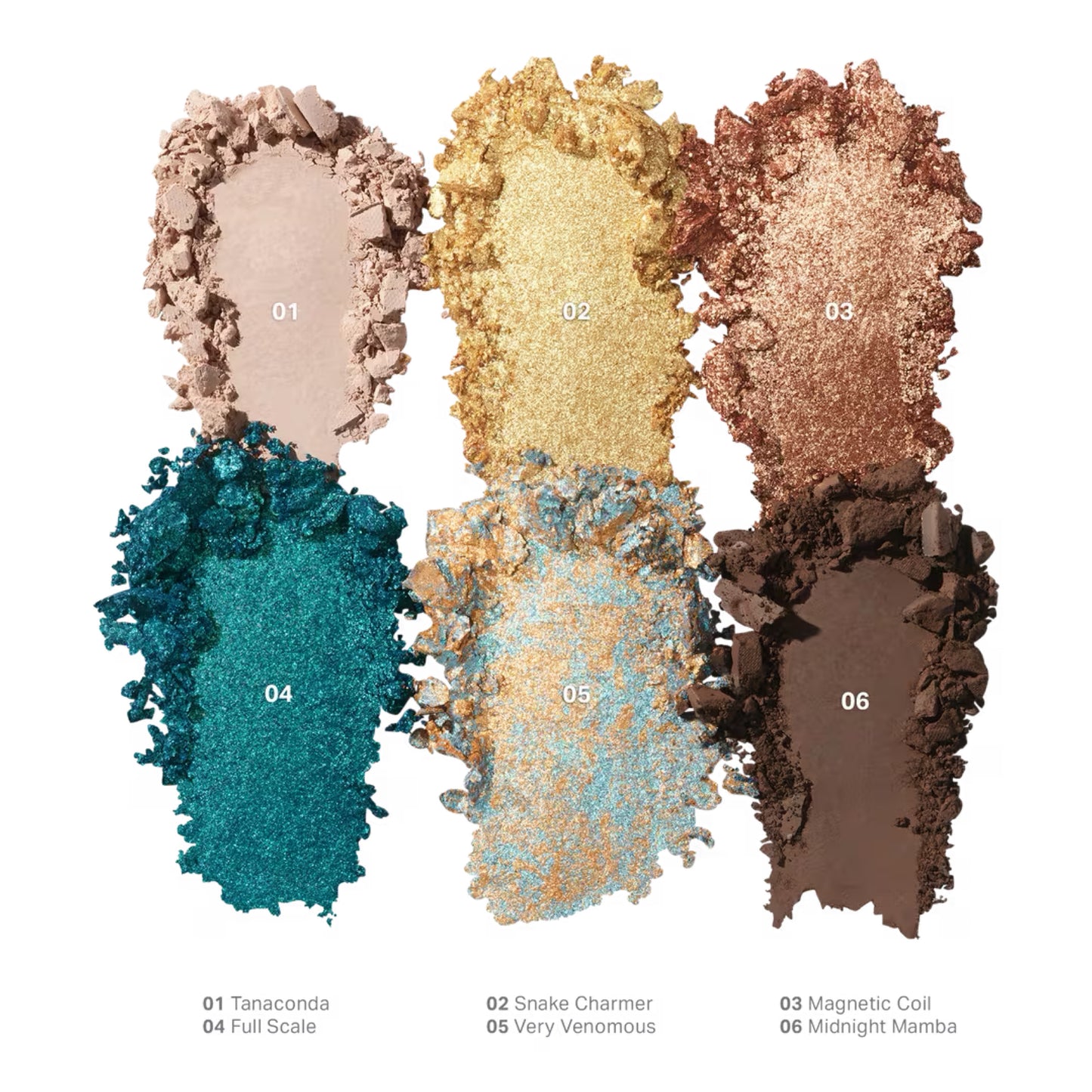 Morphe - ChromaPlus 6-Pan Eyeshadow Palette - PYTHON CODE