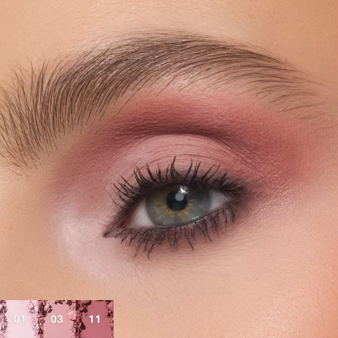 Morphe - ChromaPlus 12-Pan Eyeshadow Palette - ROSE FREQUENCY