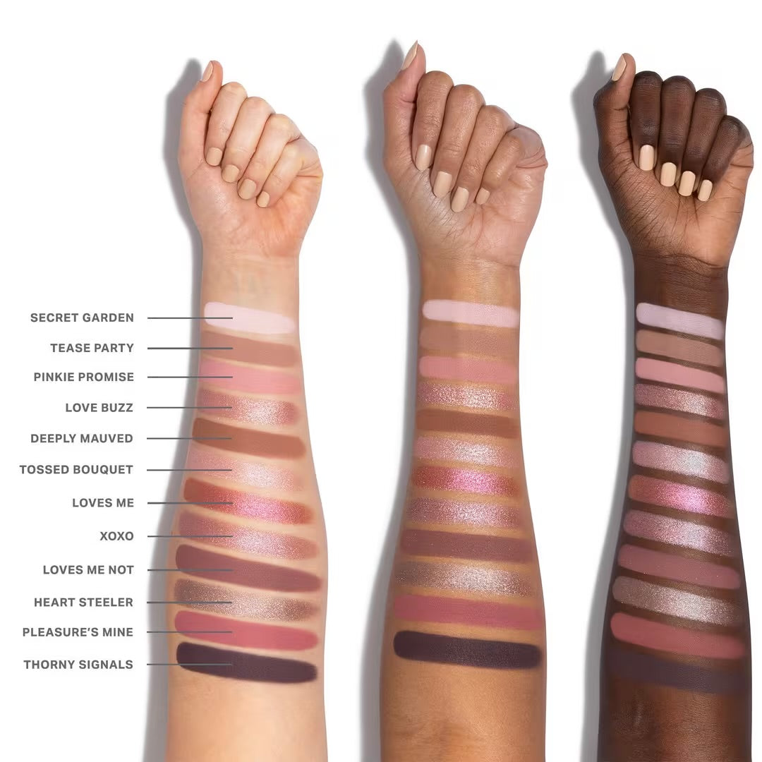 Morphe - ChromaPlus 12-Pan Eyeshadow Palette - ROSE FREQUENCY