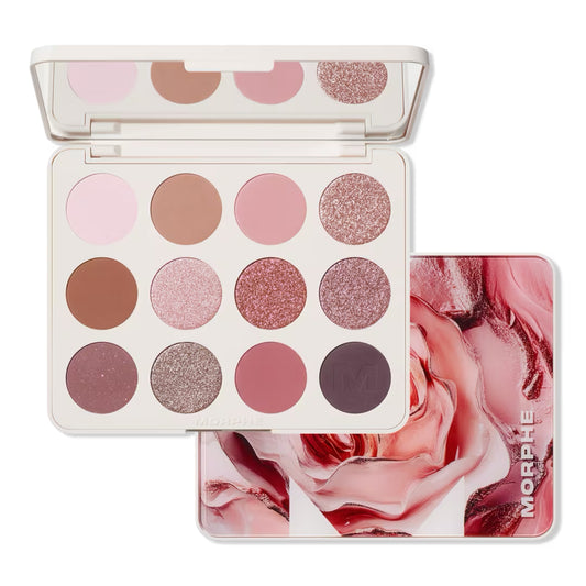 Morphe - ChromaPlus 12-Pan Eyeshadow Palette - ROSE FREQUENCY