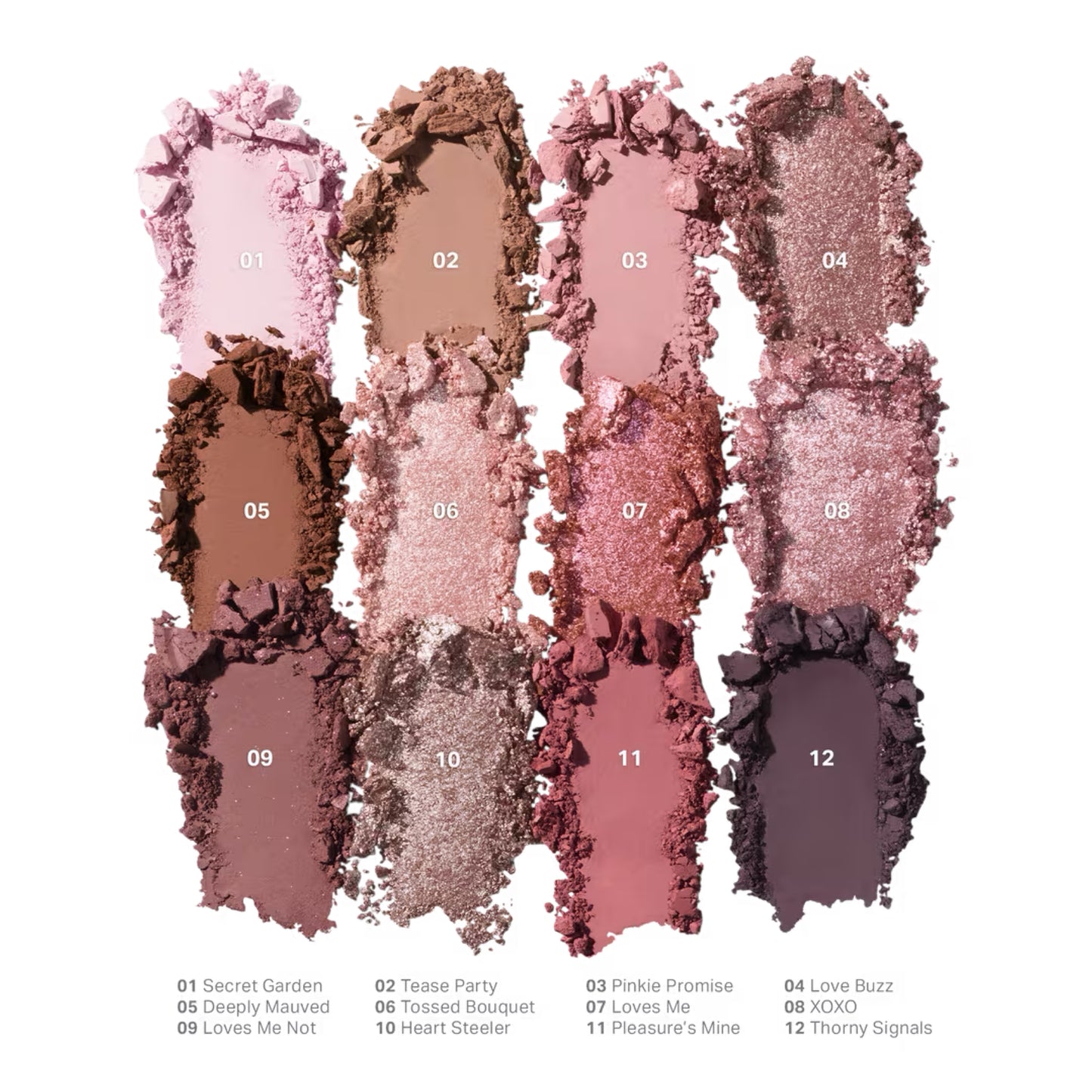 Morphe - ChromaPlus 12-Pan Eyeshadow Palette - ROSE FREQUENCY