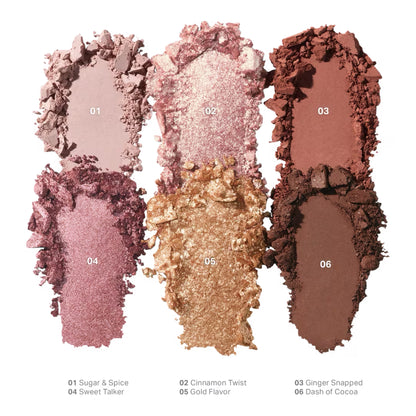 Morphe - ChromaPlus 6-Pan Eyeshadow Palette - OUTER SPICE