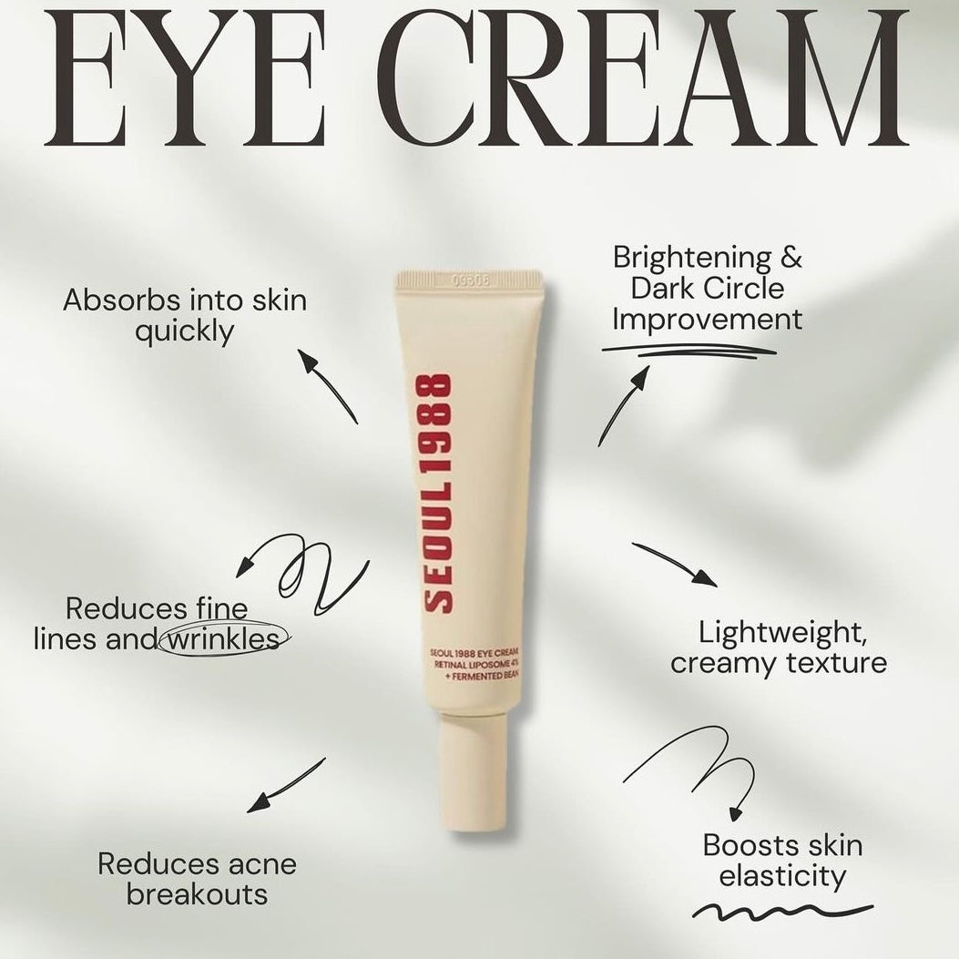 KSECRET SEOUL 1988 - Eye Cream : Retinal Liposome 4% + Fermented Bean