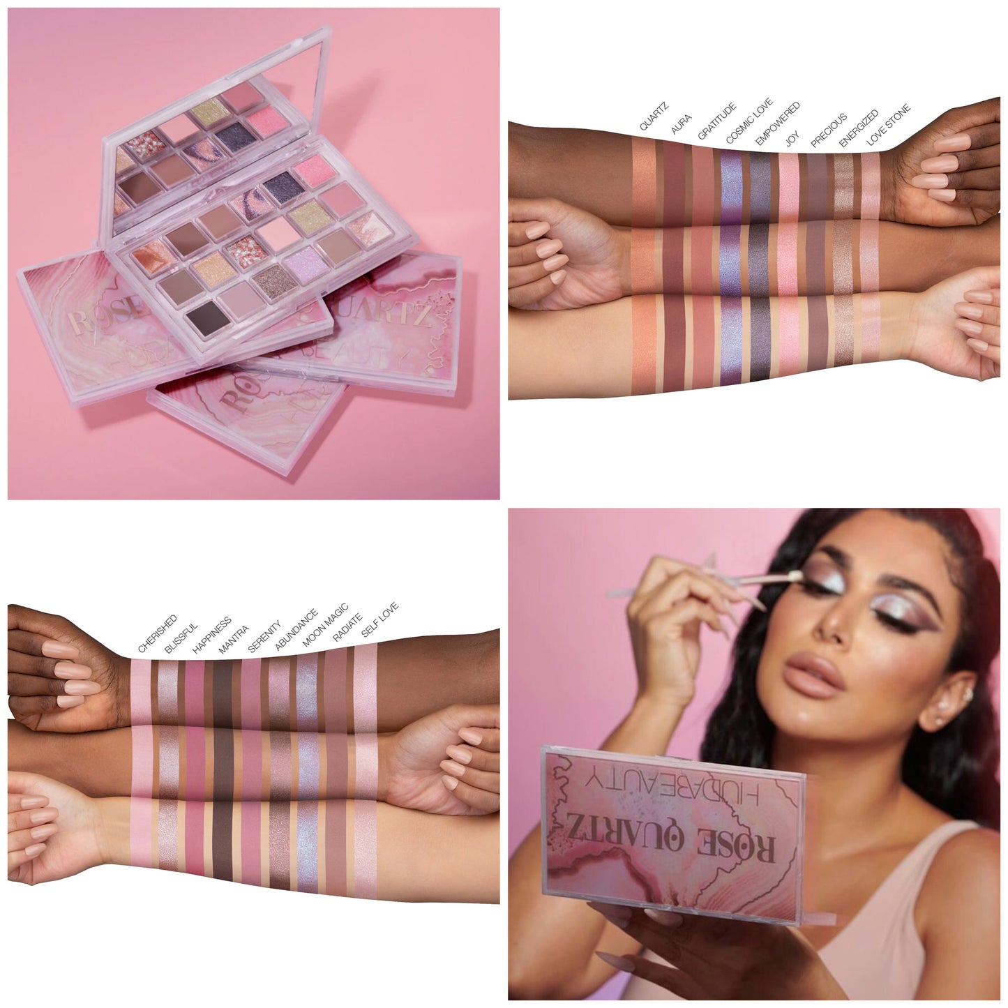 Huda Beauty - Rose Quartz Eyeshadow Palette