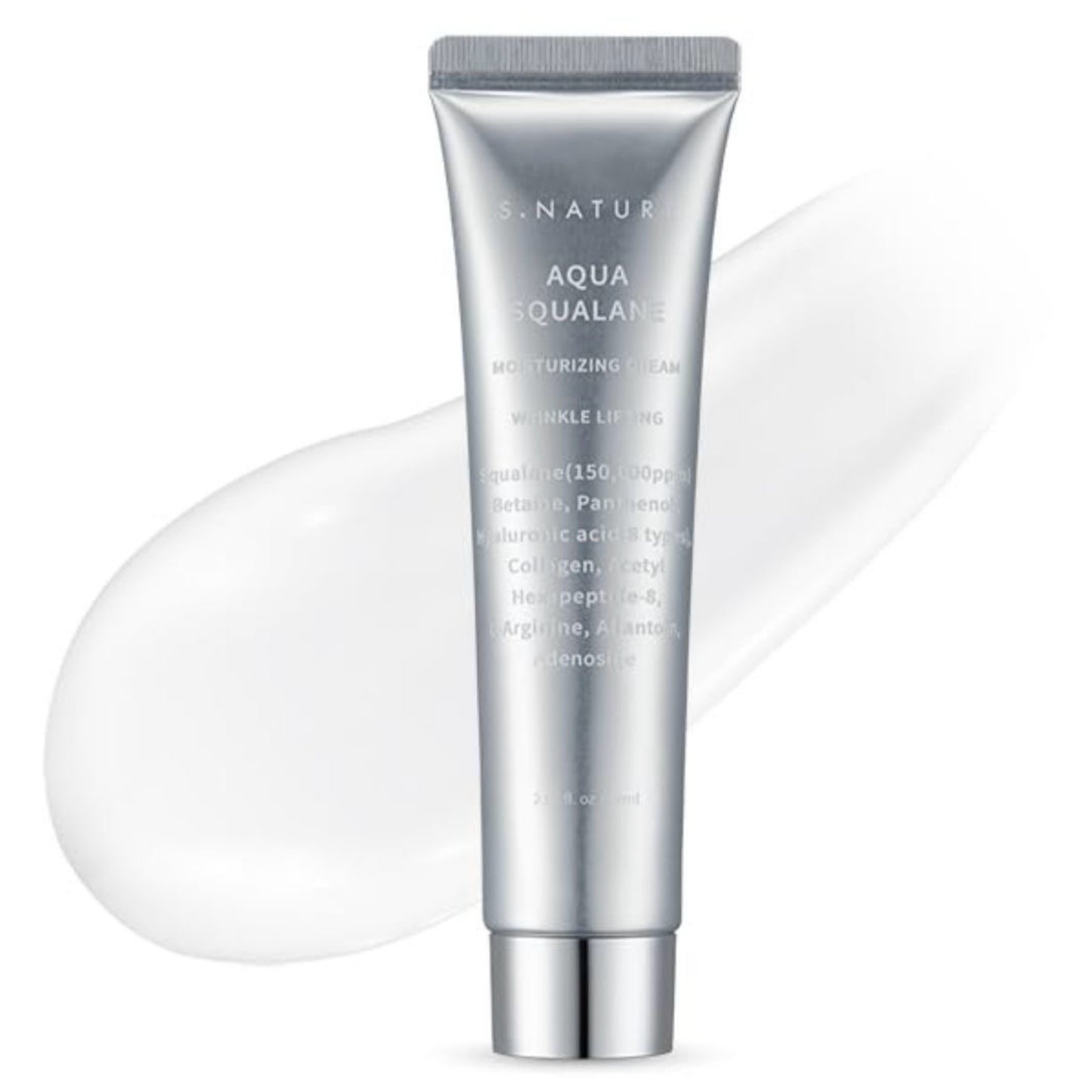S.NATURE - Aqua Squalane Moisturizing Cream - 80ml