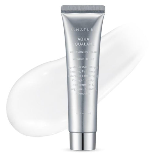 S.NATURE - Aqua Squalane Moisturizing Cream - 80ml
