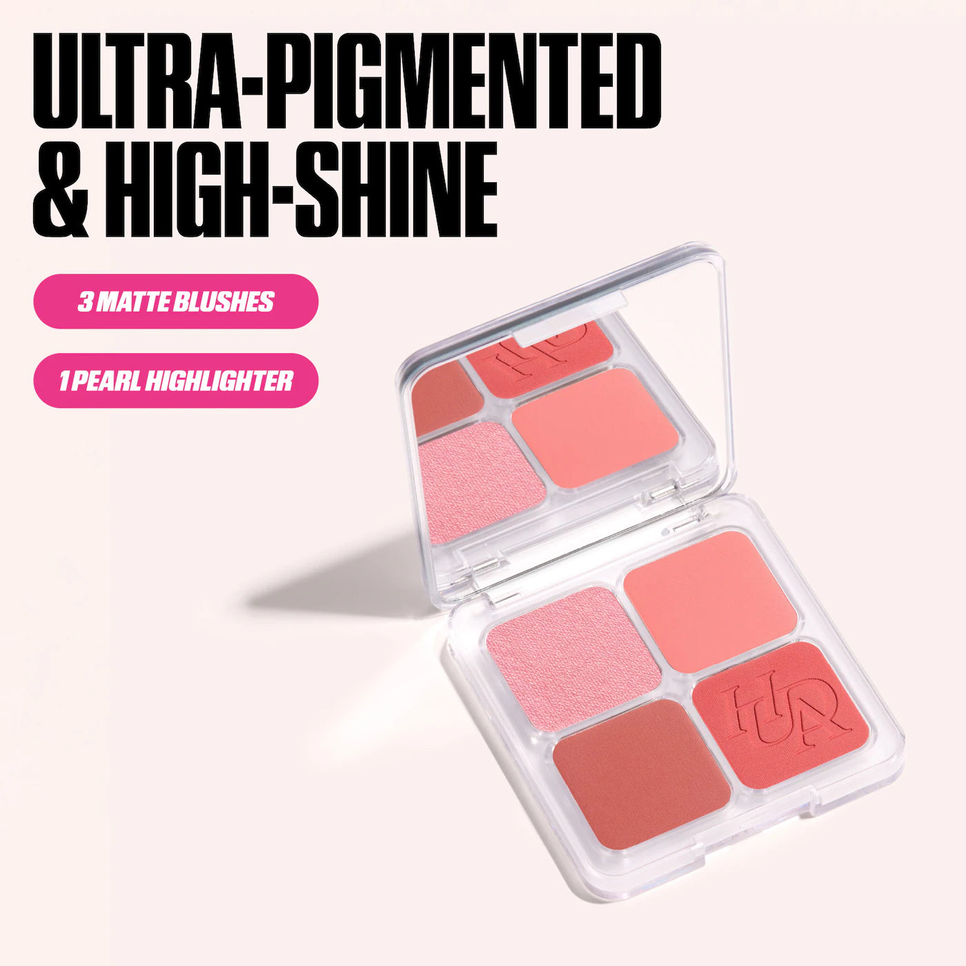 Huda Beauty - Blush Filter Blurring Blushlighters Palette - TOASTY PEACH