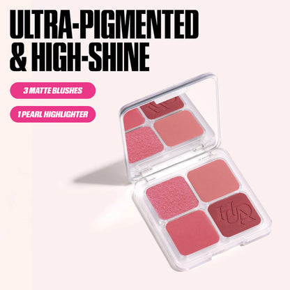 Huda Beauty - Blush Filter Blurring Blushlighters Palette - ROSE BERRY