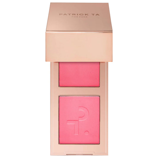 Patrick Ta - Mini Major Headlines Double-Take Crème & Powder Blush Duo - SHE’S THAT GIRL