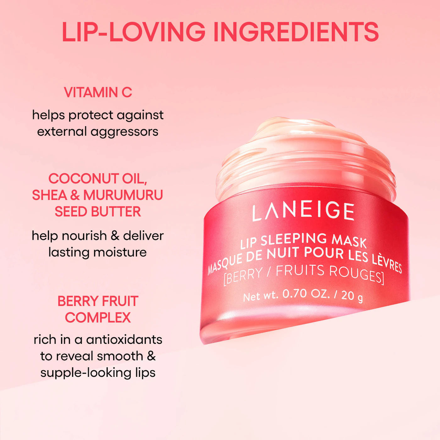 LANEIGE - Midnight Minis Lip Glowy Balm and Lip Sleeping Mask Gift Set