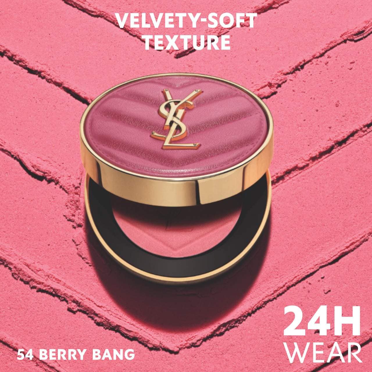 Yves Saint Laurent - Make Me Blush 24H Buildable Powder Blush - 54 BERRY BANG