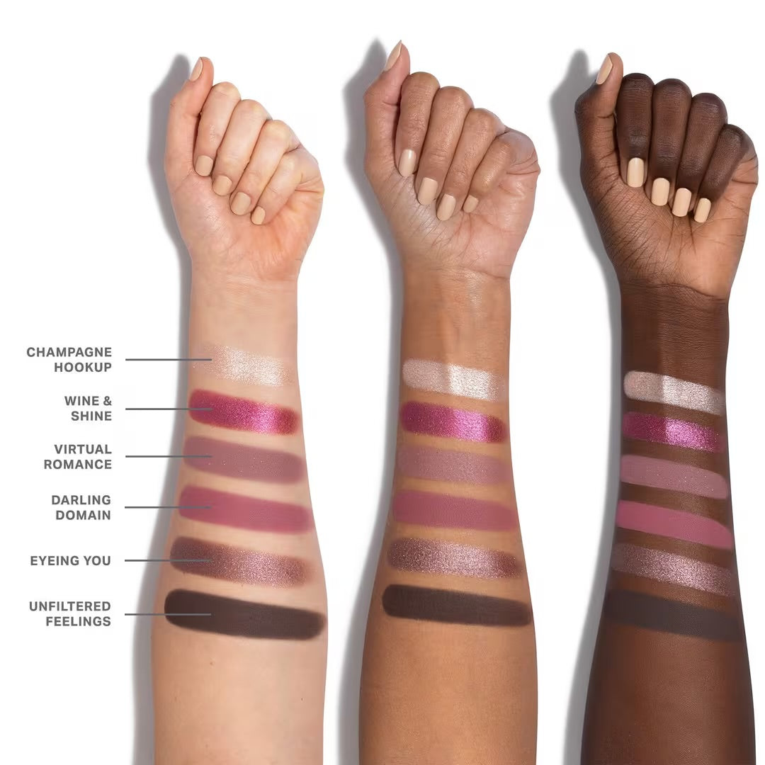 Morphe - ChromaPlus 6-Pan Eyeshadow Palette - LOVE BYTE