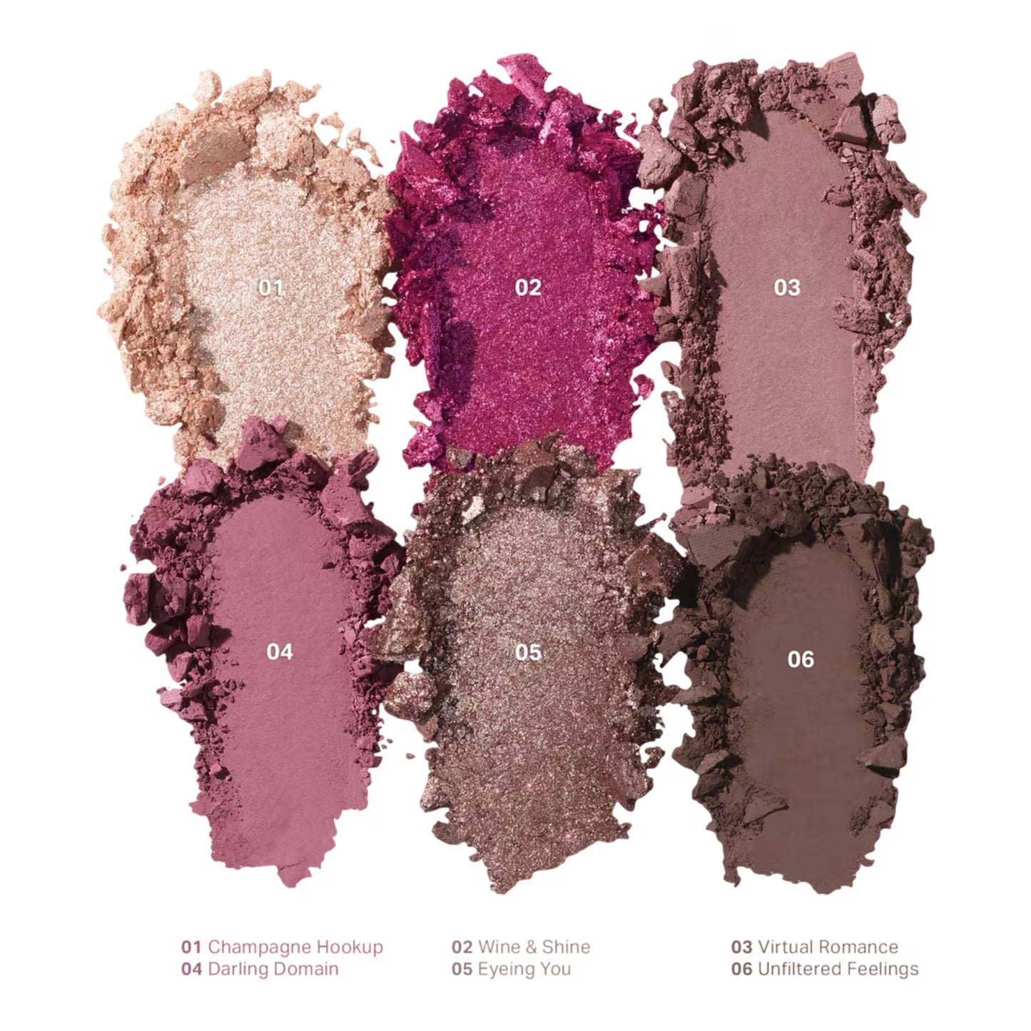 Morphe - ChromaPlus 6-Pan Eyeshadow Palette - LOVE BYTE