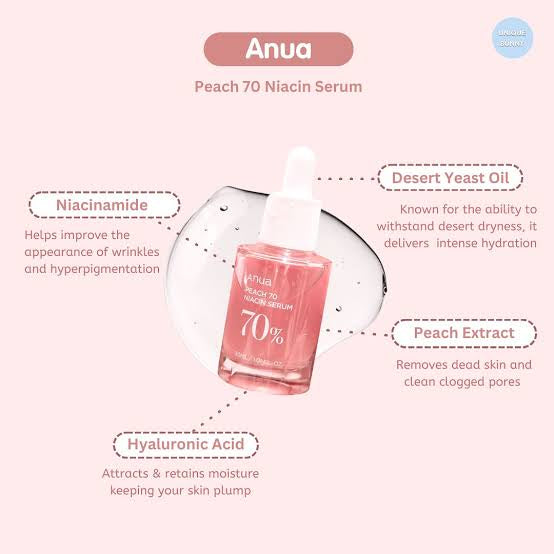 ANUA - Peach 70 Niacin Serum